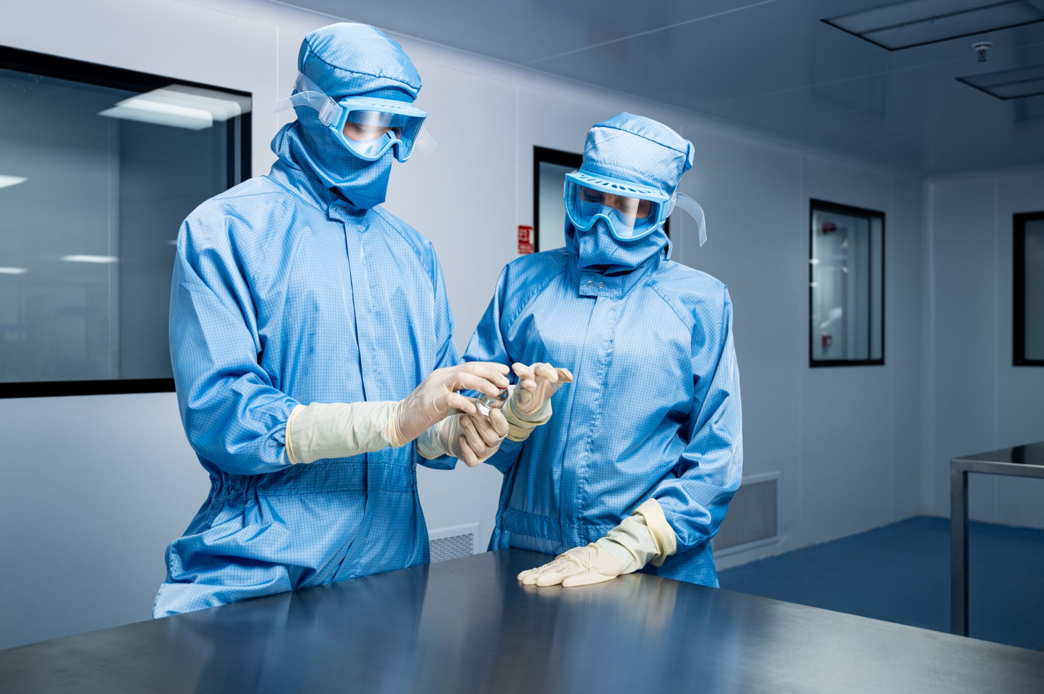 Cleanroom garments are essential in pharma industry