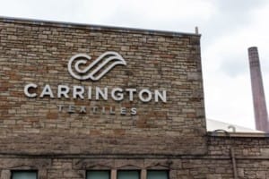 Carrington Textiles, UK's largest workwear fabric manufacturer.