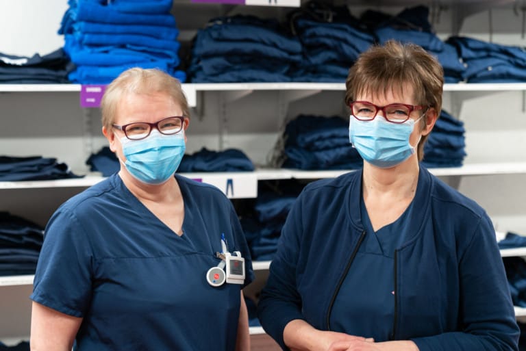 Kuusamo Health Centre satisfied with workwear