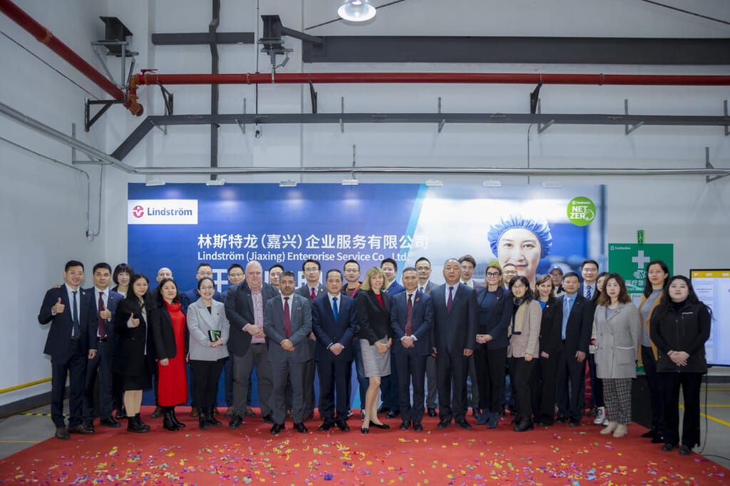 Lindström continues to expand its service network in China by opening a new facility in Jiaxing