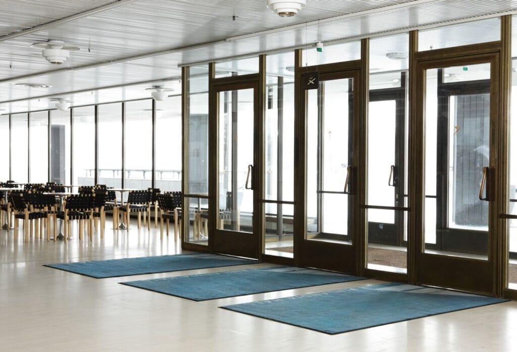 Mat solutions can reduce cleaning costs.