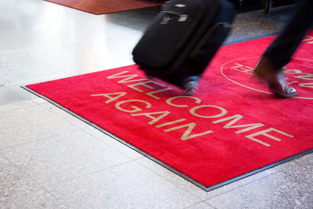 one mats benefit is protecting floors.