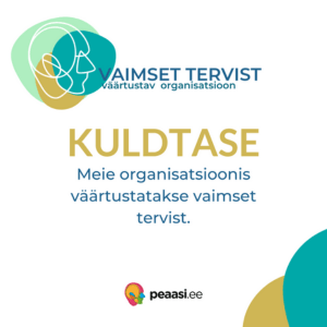 Vaimset Tervist väärtustava organisatisooni Kuldtase