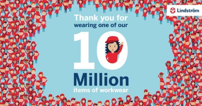 Thank you for wearing one of our 10 million items of workwear