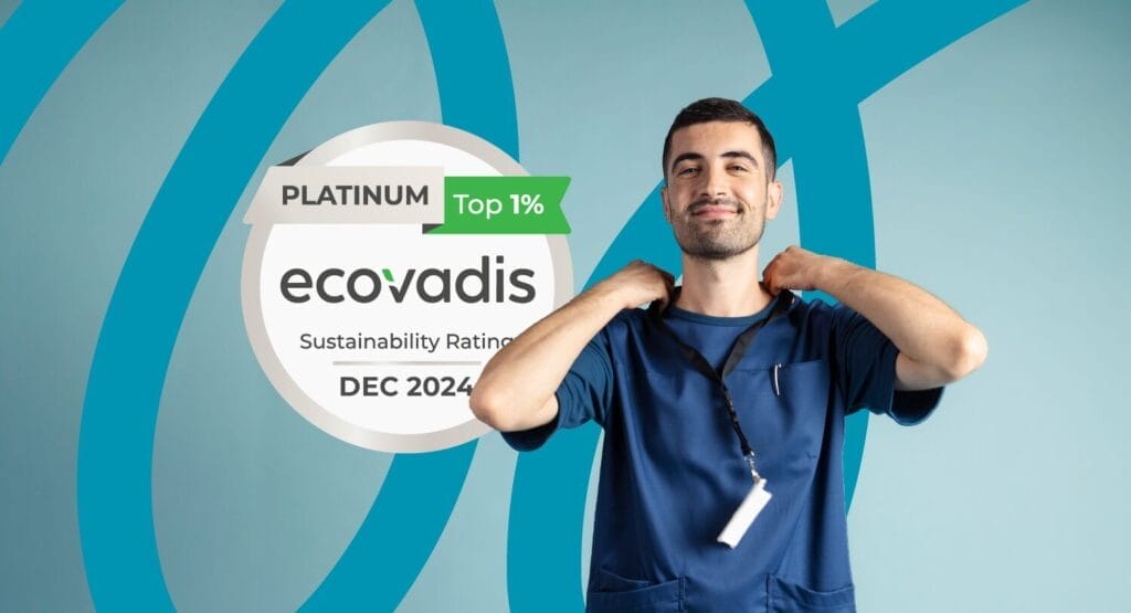 Lindström wurde mit der EcoVadis-Platinmedaille ausgezeichnet