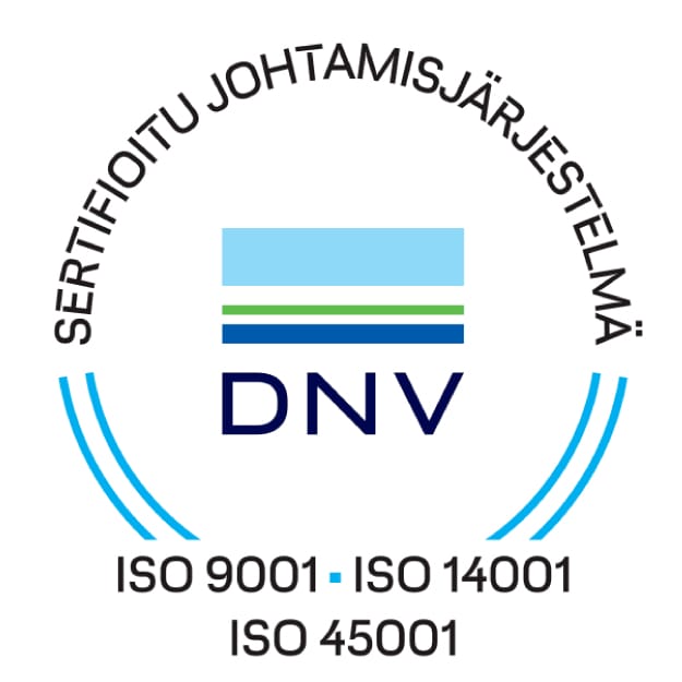 Lindström ISO 9001:2015 sertifikaatti